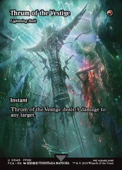 Lightning Bolt - Thrum of the Vestige Final Fantasy- Through the Ages